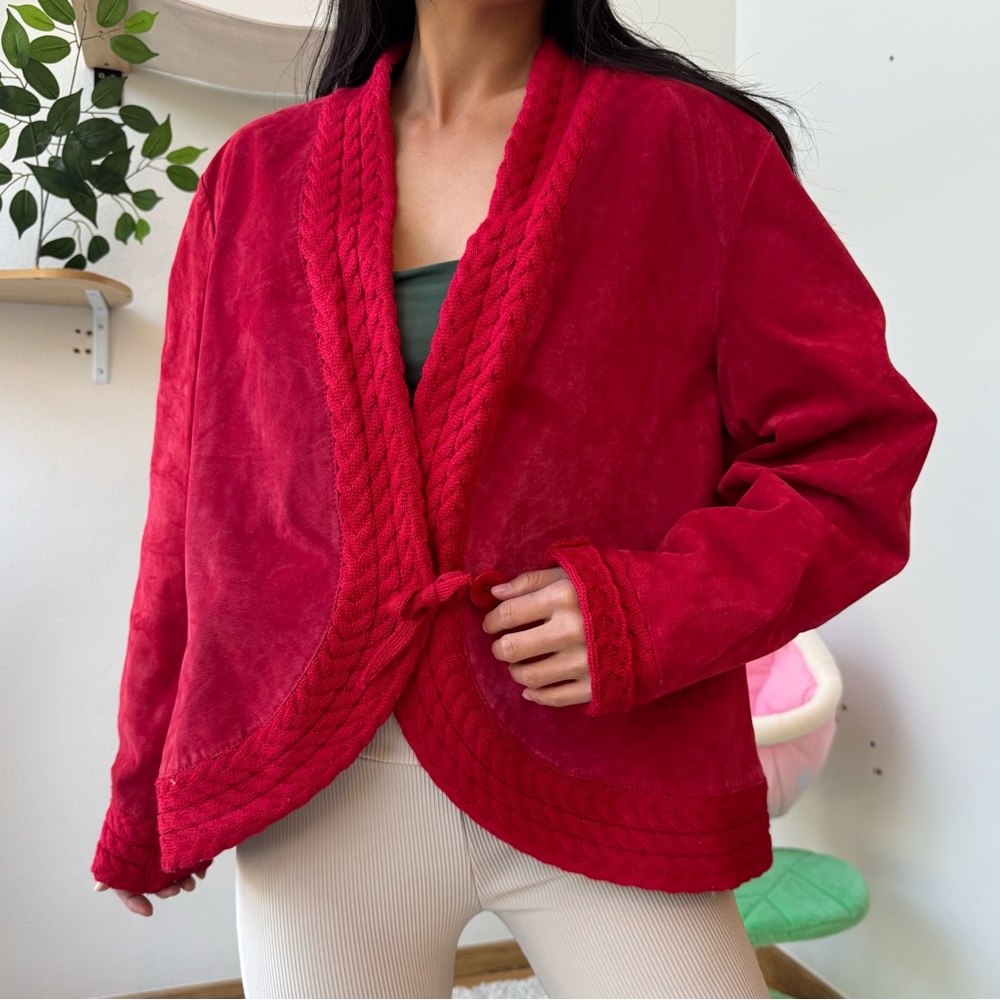 Red Suede Jacket